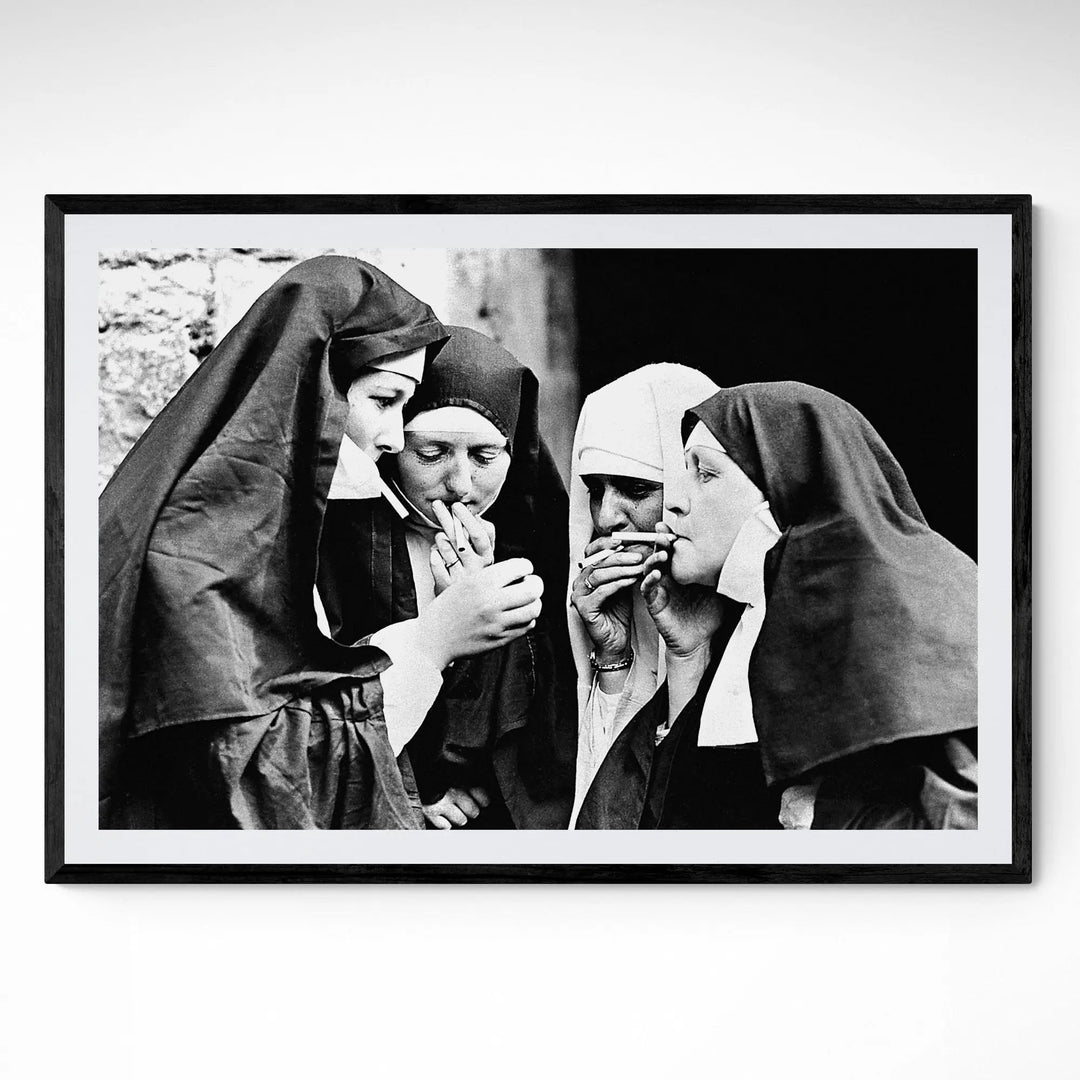 Vintage Smoking Nuns