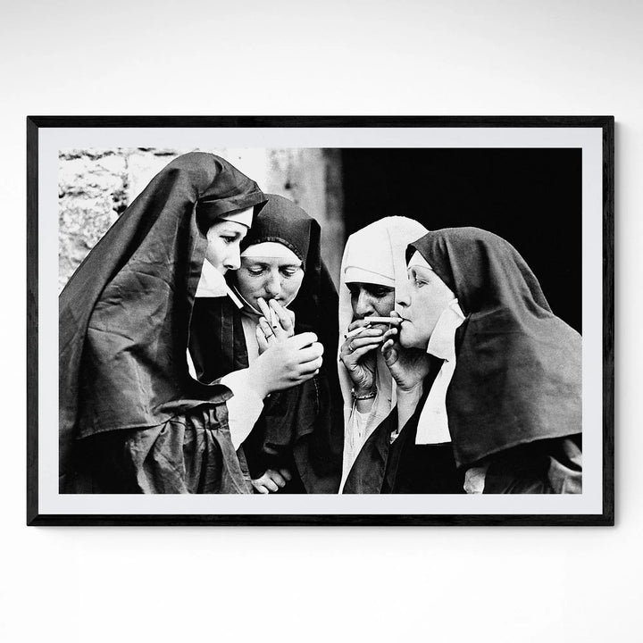 Vintage Smoking Nuns