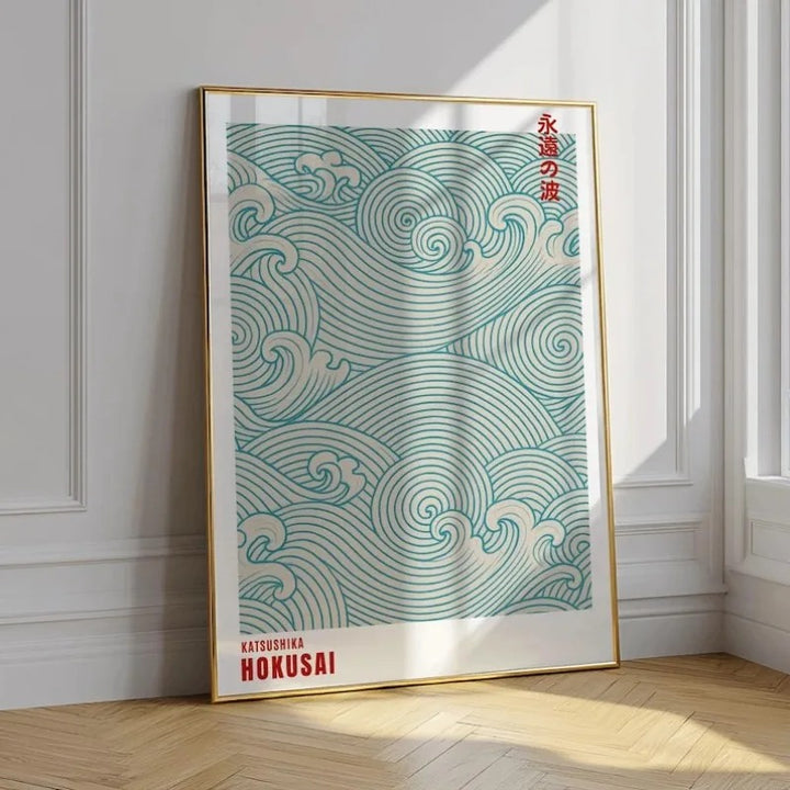 Japanese Blue Waves