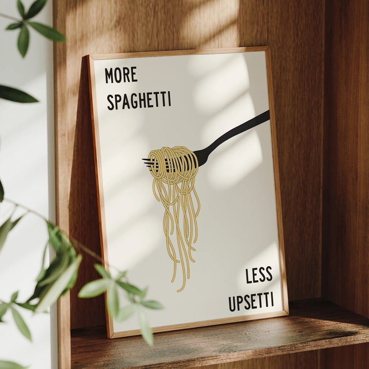 More Spaghetti, Less Upsetti