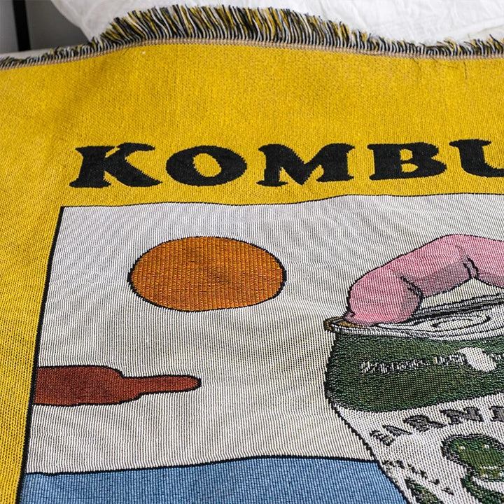 Kombucha Throw Blanket