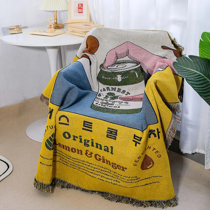 Kombucha Throw Blanket