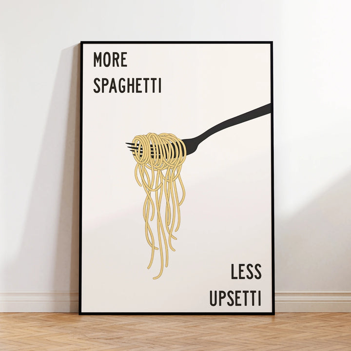 More Spaghetti, Less Upsetti