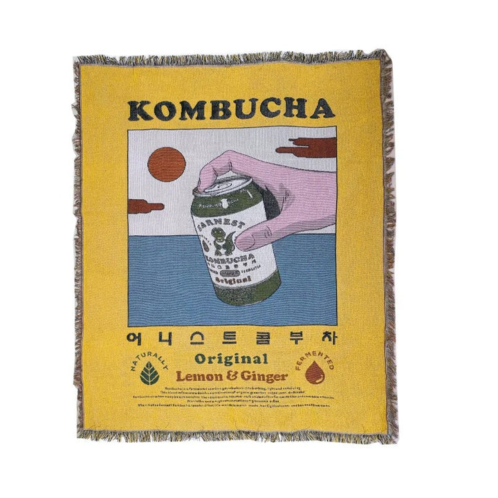 Kombucha Throw Blanket