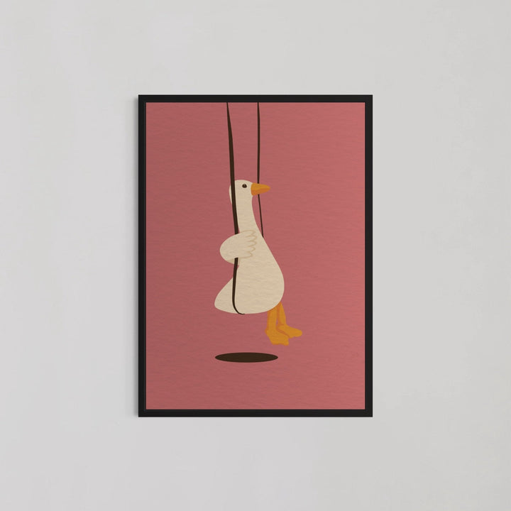 Swinging Goose Wall Art