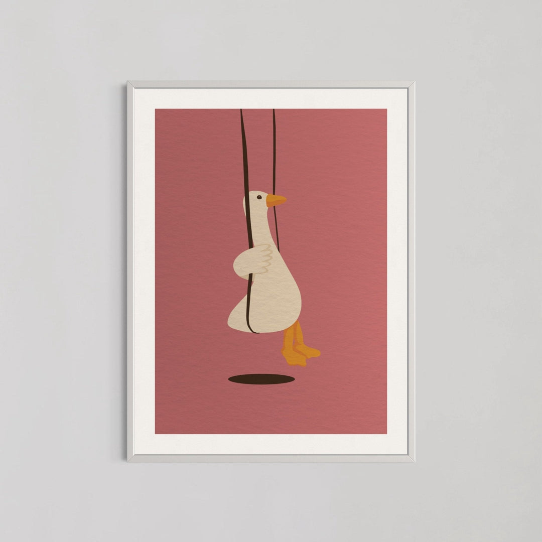 Swinging Goose Wall Art