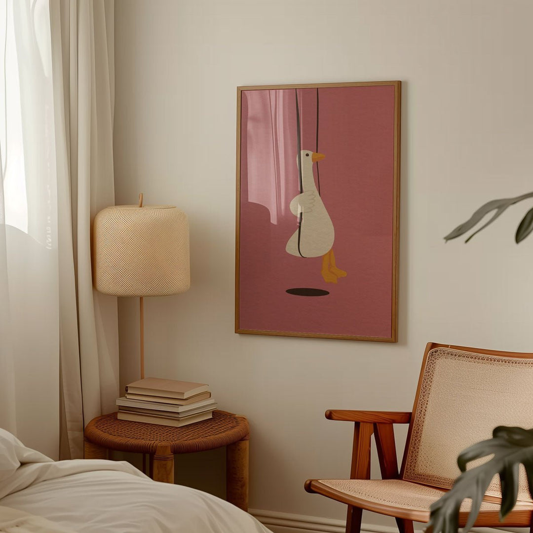 Swinging Goose Wall Art