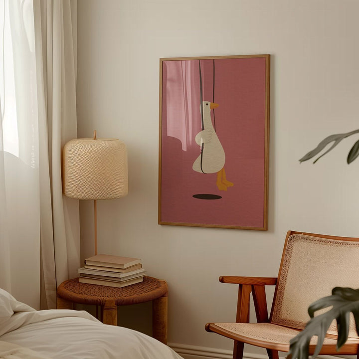 Swinging Goose Wall Art