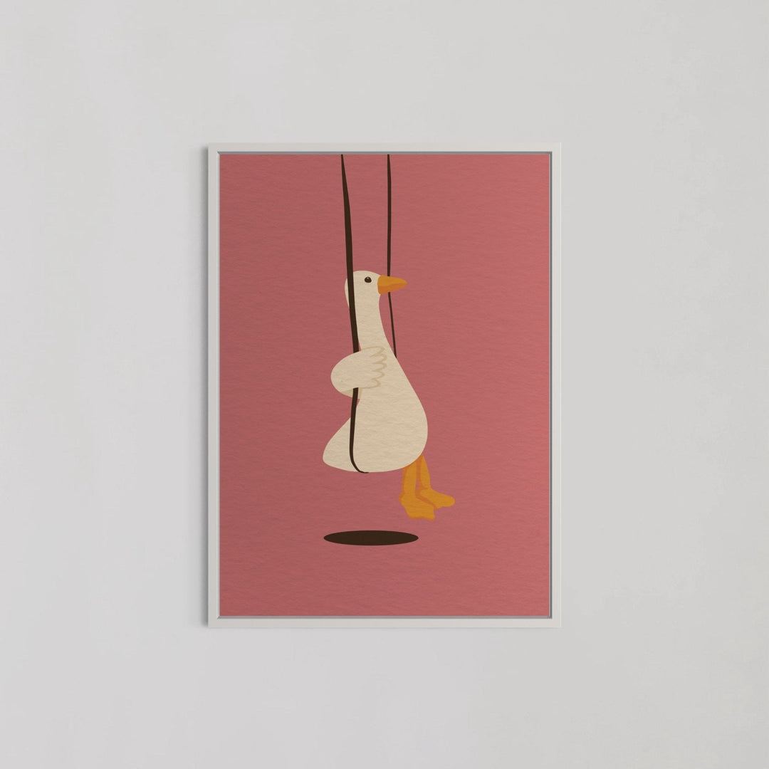 Swinging Goose Wall Art