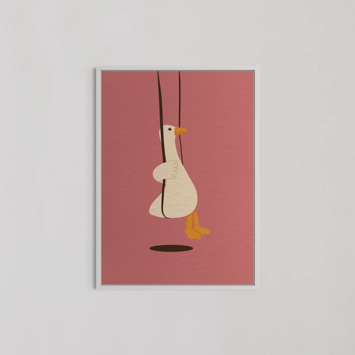 Swinging Goose Wall Art