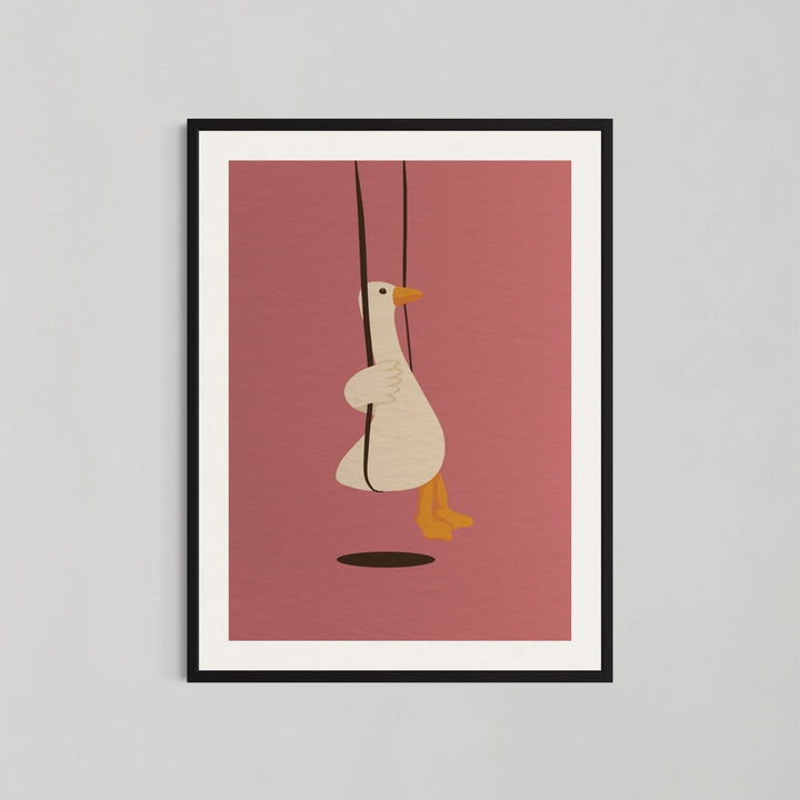Swinging Goose Wall Art